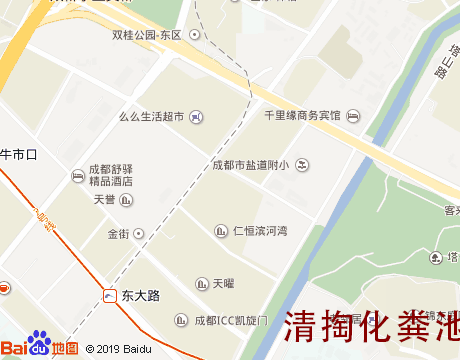 东大路片区 清掏化粪池服务片区地图