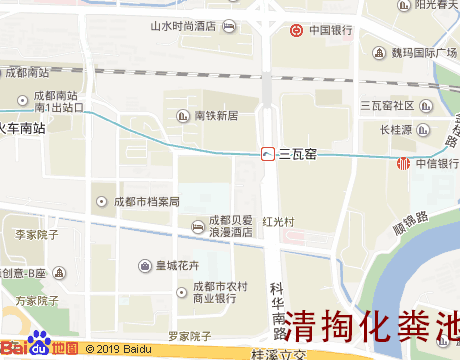 东苑片区 清掏化粪池服务片区地图