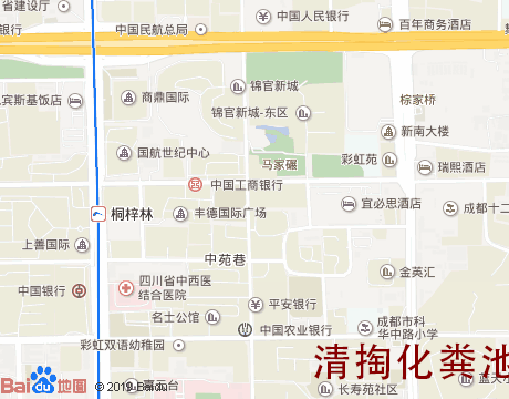 航空路片区 清掏化粪池服务片区地图