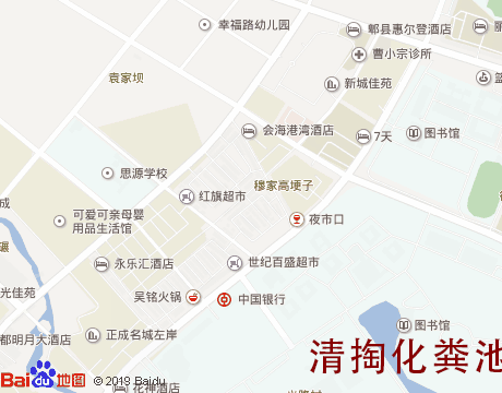 红光片区 清掏化粪池服务片区地图
