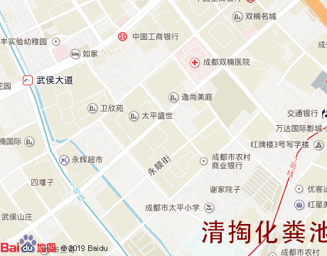 红牌楼片区 清掏化粪池服务片区地图
