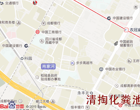 衣冠庙片区 清掏化粪池服务片区地图