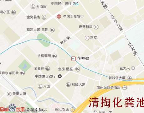 营门口片区 清掏化粪池服务片区地图